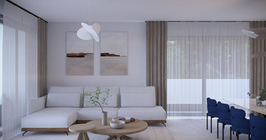 Modern Elegance Three Bedroom Semi Detached Villas in Yeroskipou, Paphos