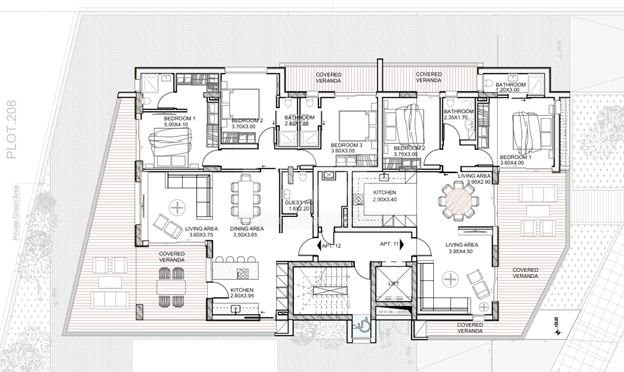 Three bedroom apartment for sale in Agios Athanasios, Limassol