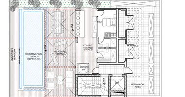Amazing 4 bedroom penthouse with private pool for sale in Agios Athanasios, Limassol