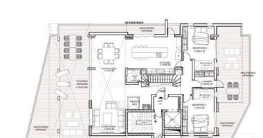 Amazing 4 bedroom penthouse with private pool for sale in Agios Athanasios, Limassol