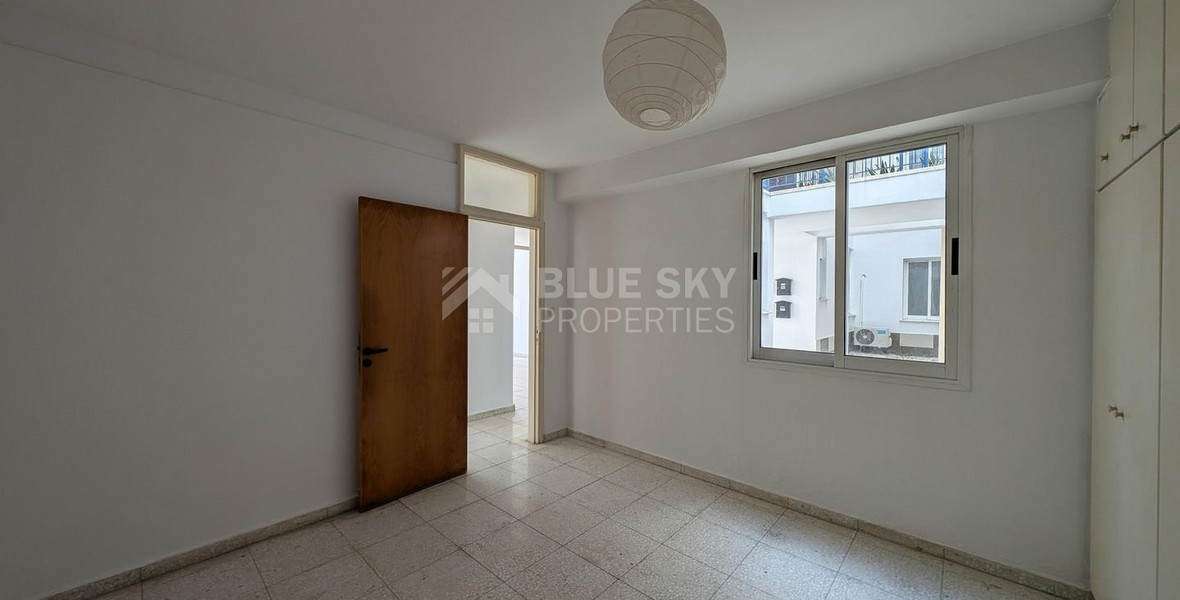For sale, spacious three-Bedroom Ground Floor Apt, Kings Av.Mall Area, Paphos.