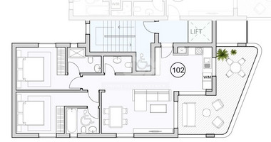 Two bedroom apartment for sale in Agios Athanasios, Limassol