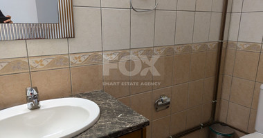 Spacious ground floor 2-storey furnished apartment with three bedrooms in Geroskipou, for rent
