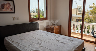 Spacious ground floor 2-storey furnished apartment with three bedrooms in Geroskipou, for rent