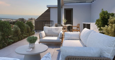 Top floor 3 bedroom apartment with roof garden for sale in Agios Athanasios, Limassol