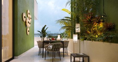 Top floor two bedroom apartment for sale in Kapsalos, Limassol