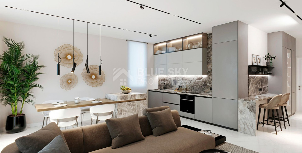 Top floor two bedroom apartment for sale in Kapsalos, Limassol