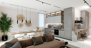 Top floor two bedroom apartment for sale in Kapsalos, Limassol