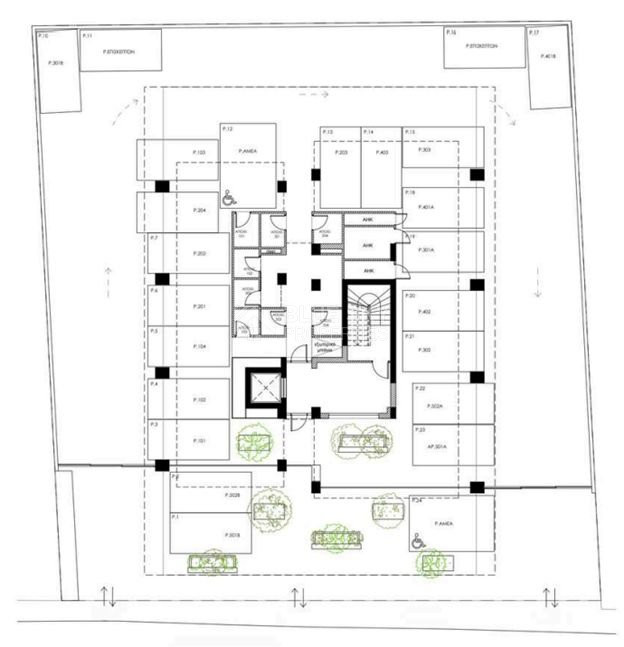 Top floor 3 bedroom apartment with roof garden for sale in Agia Trias, Limassol