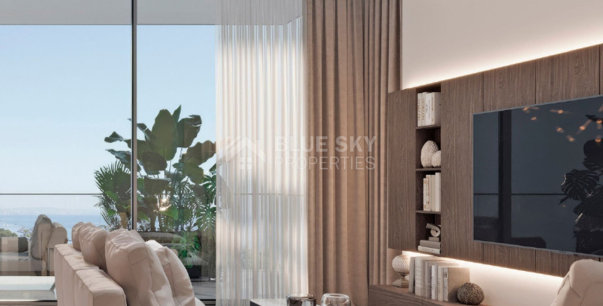 Top floor 3 bedroom apartment with roof garden for sale in Agia Trias, Limassol