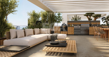 Top floor 3 bedroom apartment with roof garden for sale in Agia Trias, Limassol