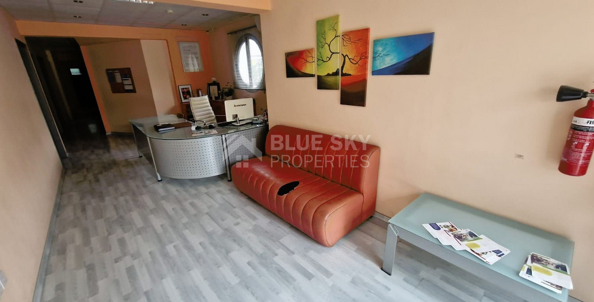Fully Equipped Office / Tutorial Center for Rent in Prime Agia Fyla Location
