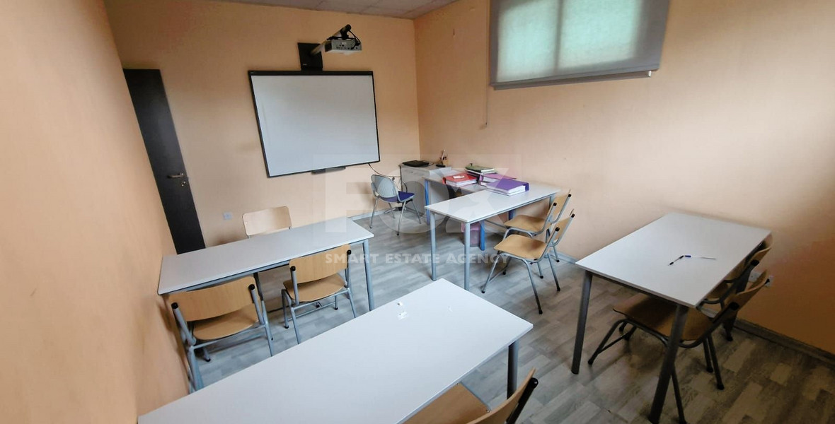 Fully Equipped Office / Tutorial Center for Rent in Prime Agia Fyla Location