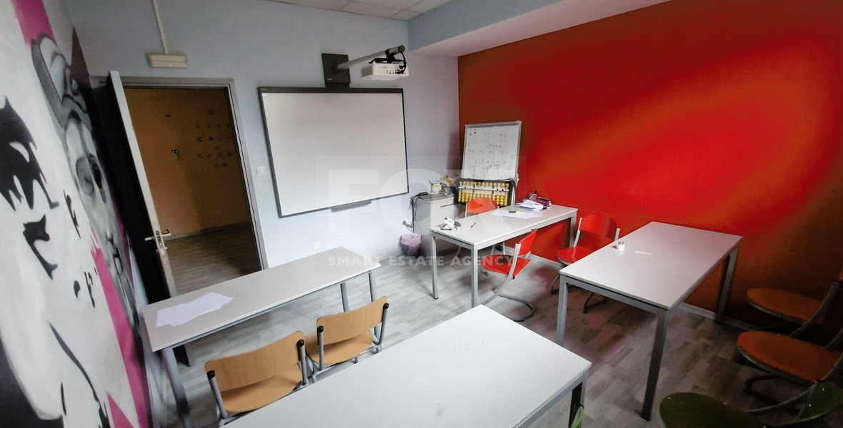 Fully Equipped Office / Tutorial Center for Rent in Prime Agia Fyla Location
