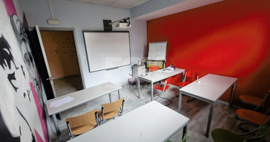Fully Equipped Office / Tutorial Center for Rent in Prime Agia Fyla Location