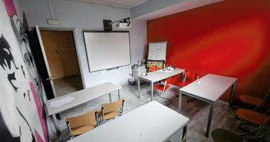 Fully Equipped Office / Tutorial Center for Rent in Prime Agia Fyla Location