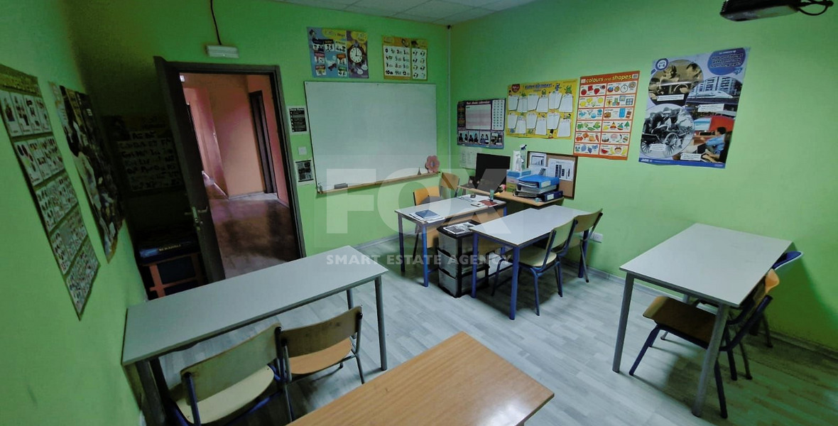Fully Equipped Office / Tutorial Center for Rent in Prime Agia Fyla Location