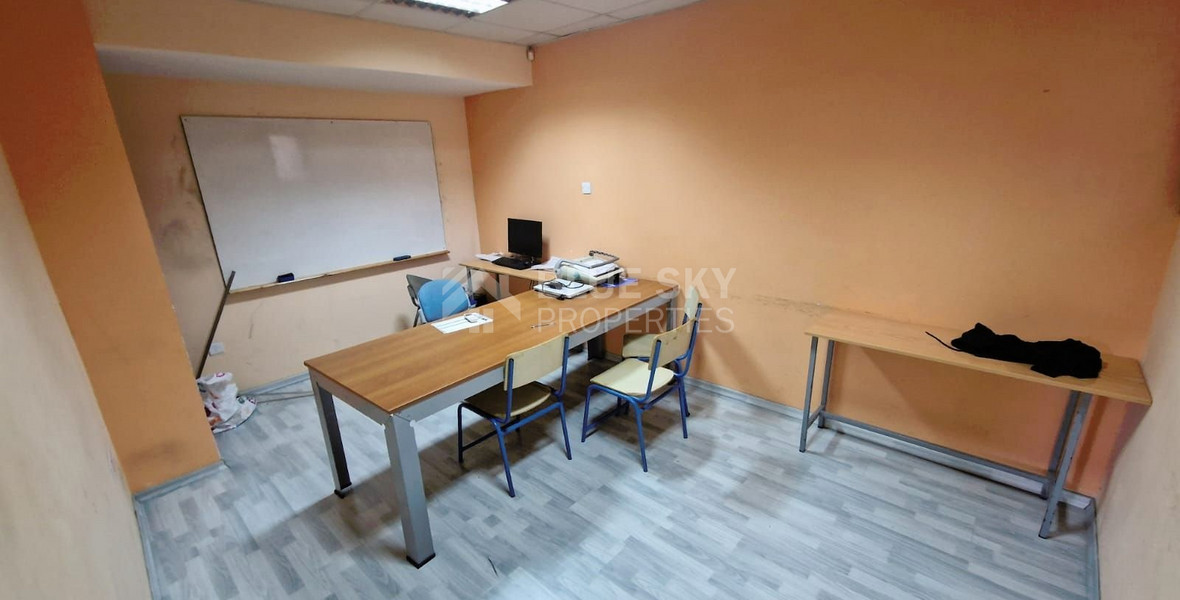 Fully Equipped Office / Tutorial Center for Rent in Prime Agia Fyla Location