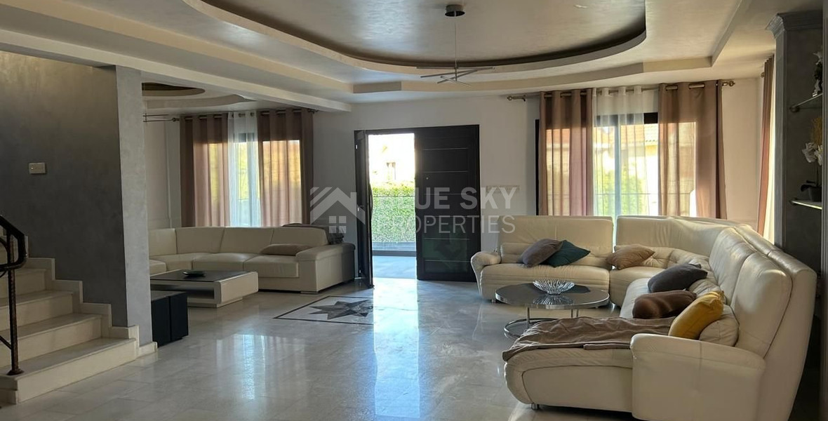 Seven bedroom detached villa for rent in Potamos Germasogeia, Limassol