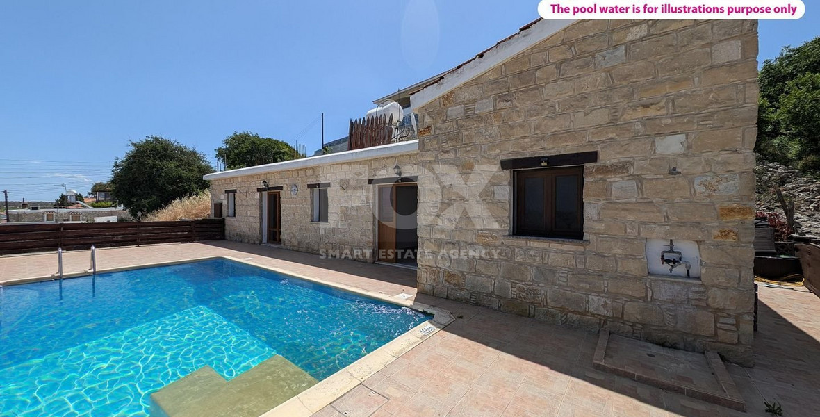 For sale, three bedroom stone-built Ground Floor House, Koili, Paphos