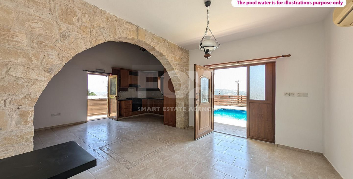 For sale, three bedroom stone-built Ground Floor House, Koili, Paphos
