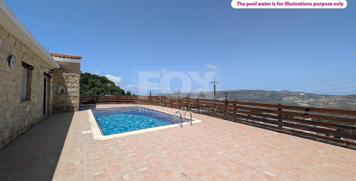 For sale, three bedroom stone-built Ground Floor House, Koili, Paphos