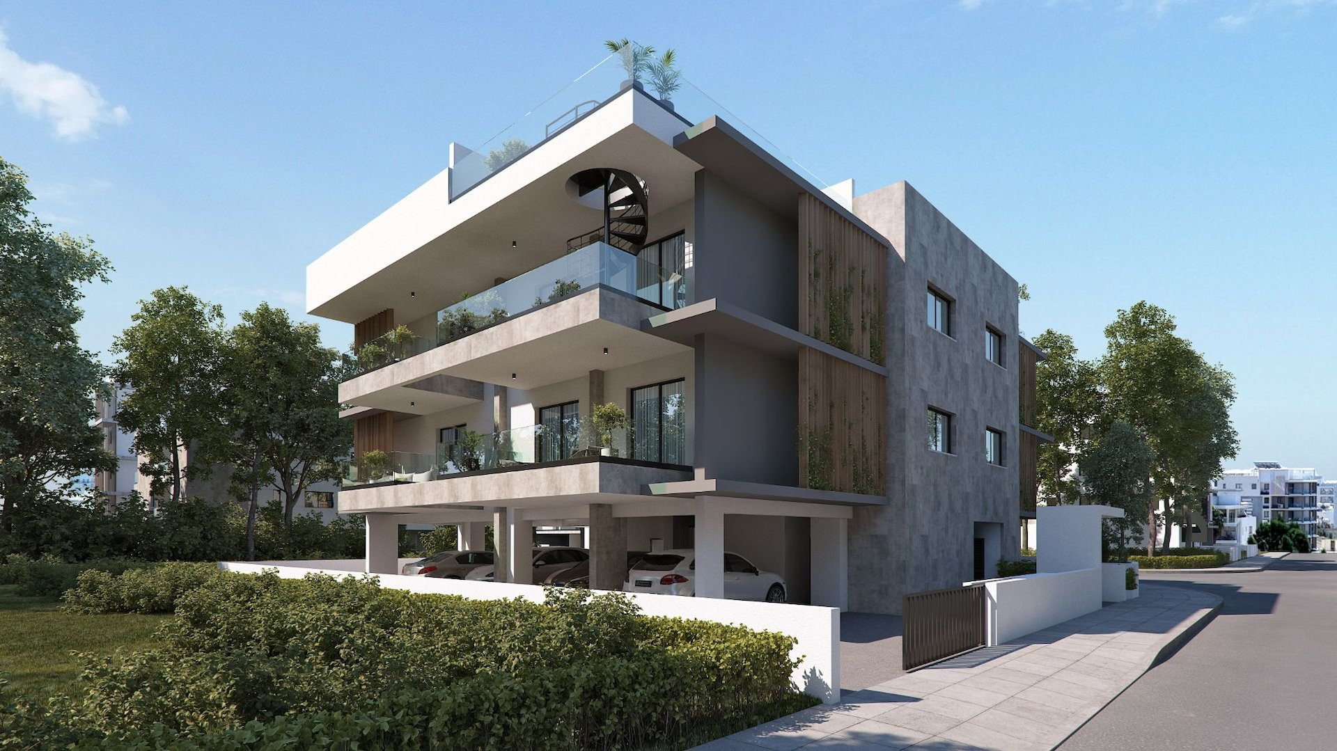 Квартира 1 спальня 60 м² Асоматос, Кипр