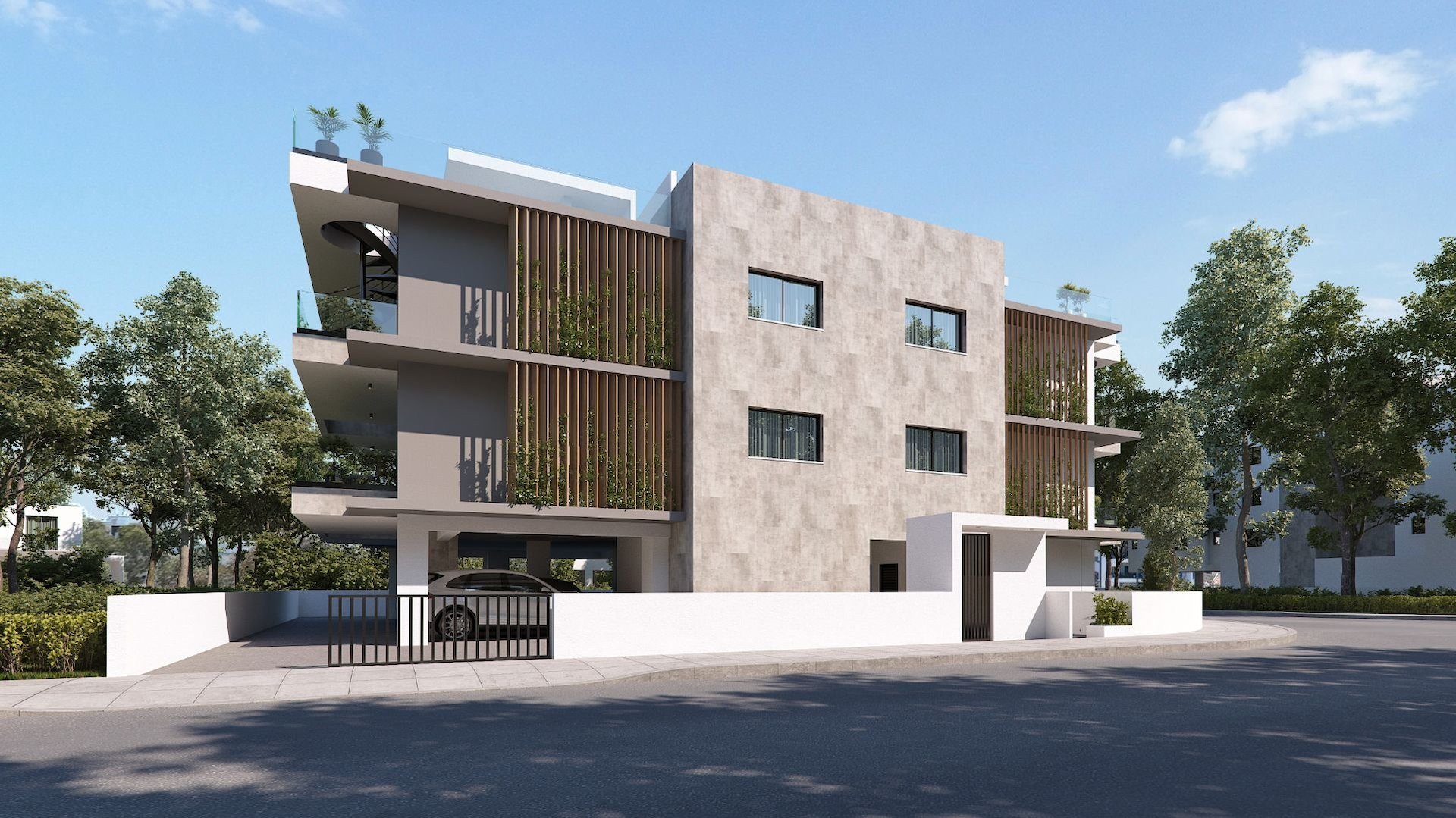 Квартира 1 спальня 60 м² Асоматос, Кипр