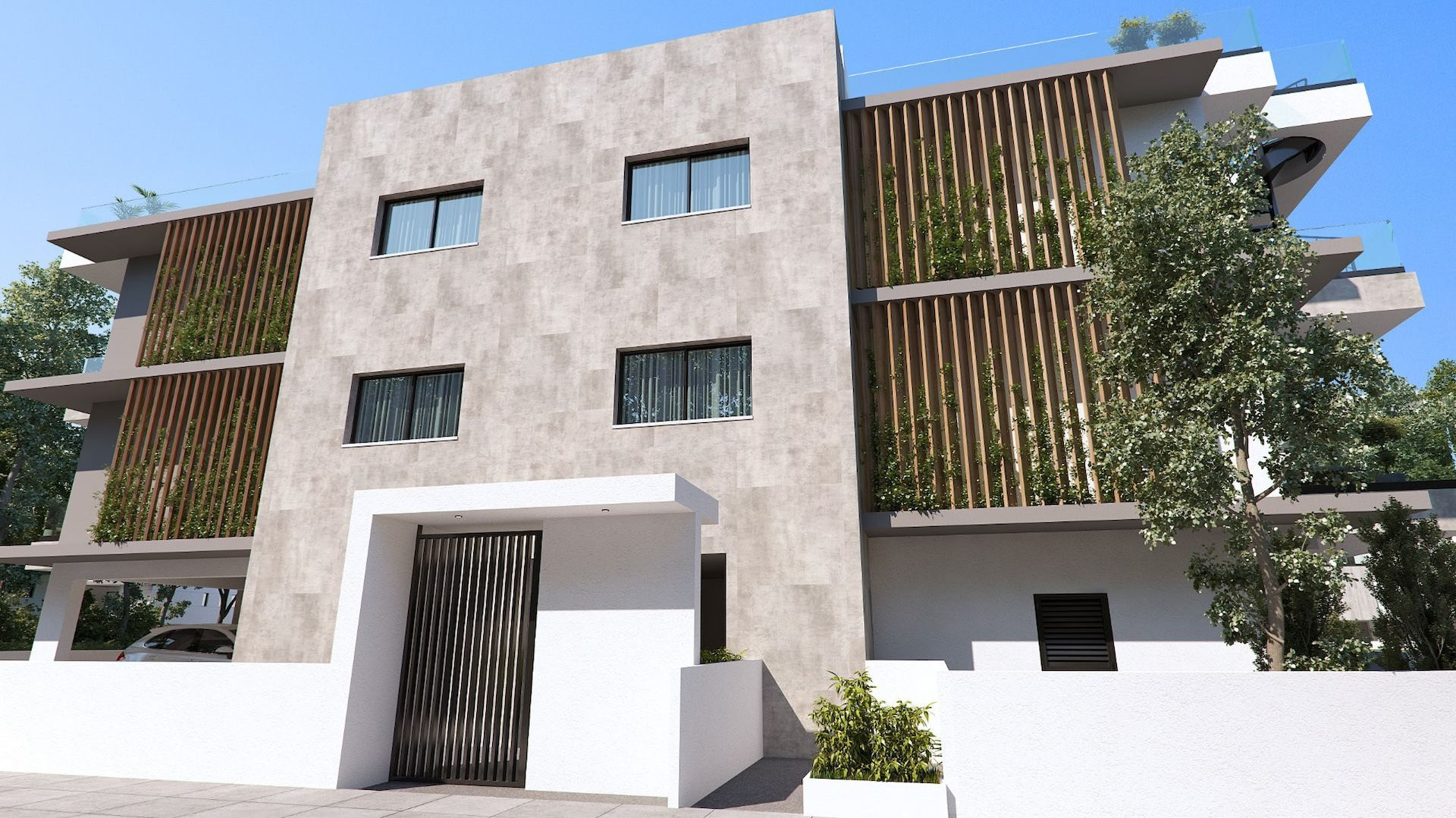 Квартира 1 спальня 60 м² Асоматос, Кипр