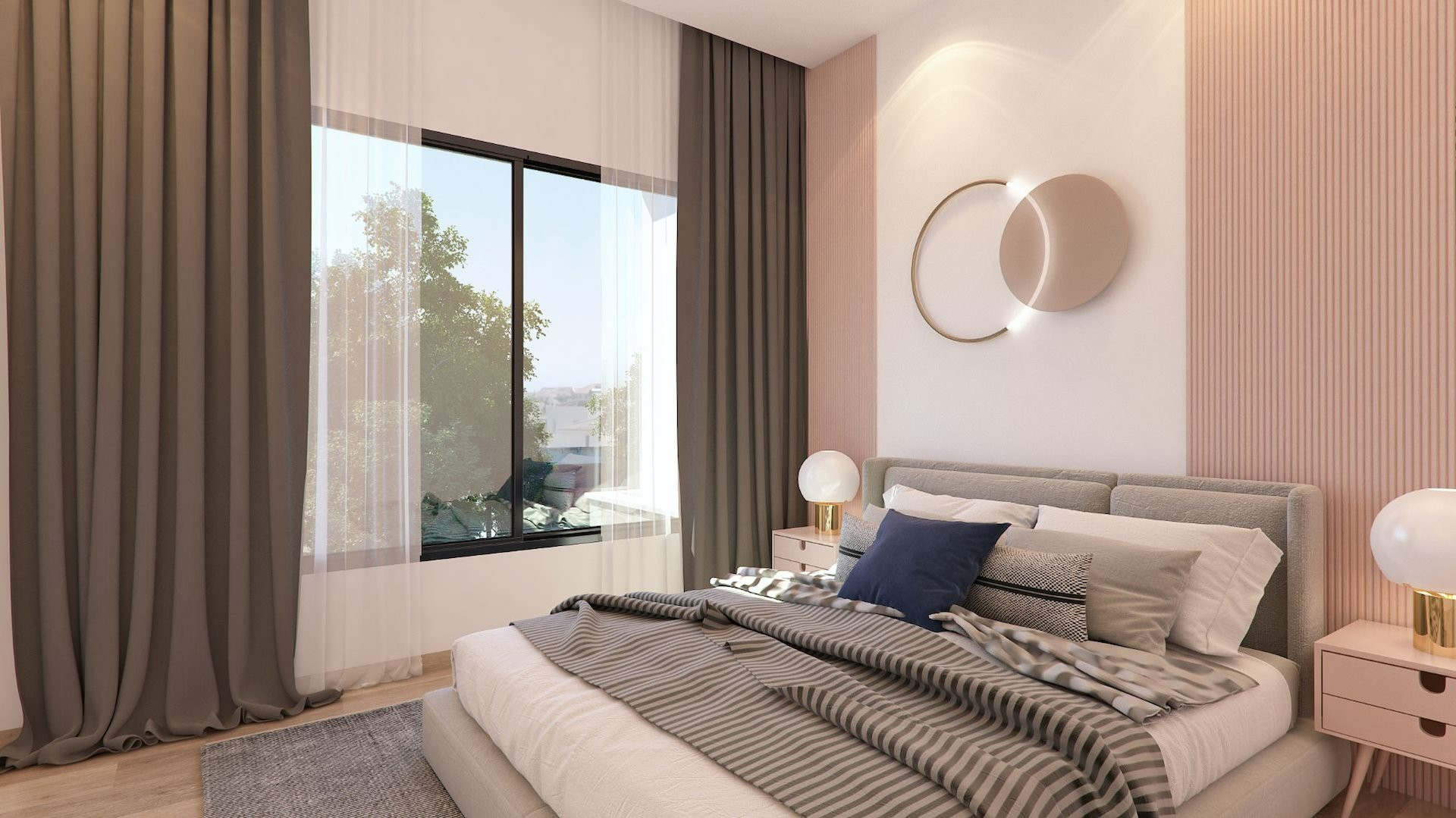 Квартира 1 спальня 60 м² Асоматос, Кипр