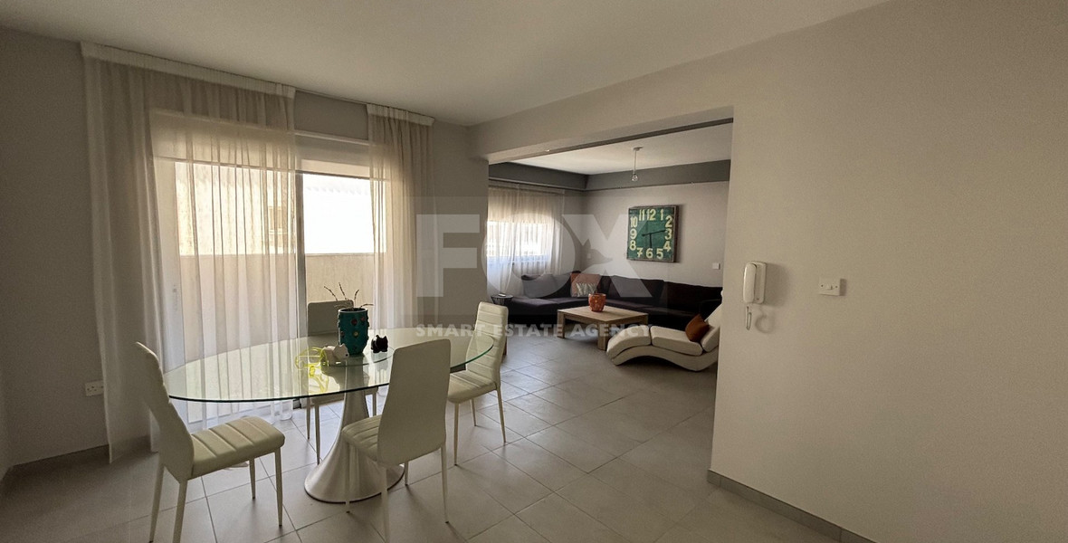 Spacious Furnished Apartment for rent in Vibrant Germasogeia Area