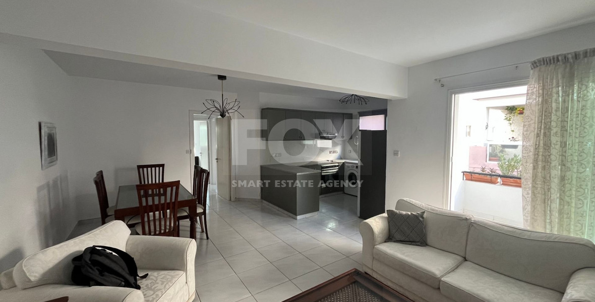 Spacious, Bright and Furnished Modern Two Bedroom Apartment for rent in Kapsalos