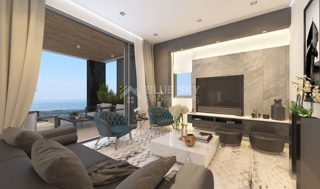 Four bedroom apartment on top floor for sale in Paphos Center