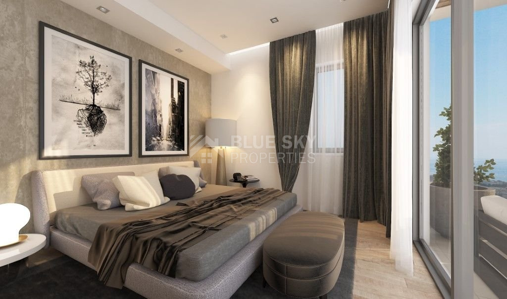 Four bedroom apartment on top floor for sale in Paphos Center