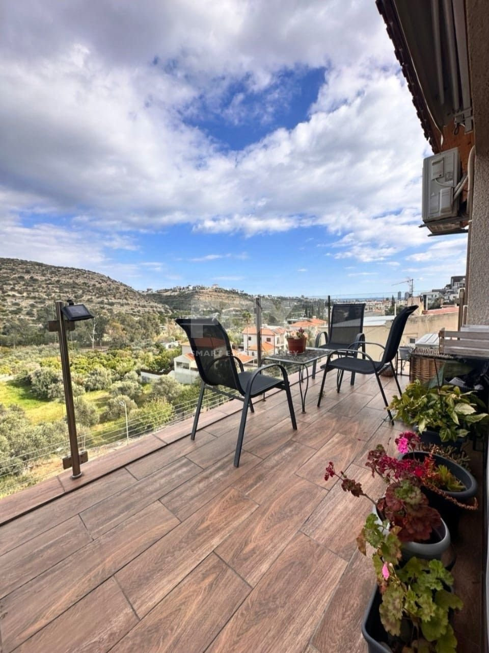 Fully Furnished Two Bedroom Apartment with Mountain View for rent in Germasogeia