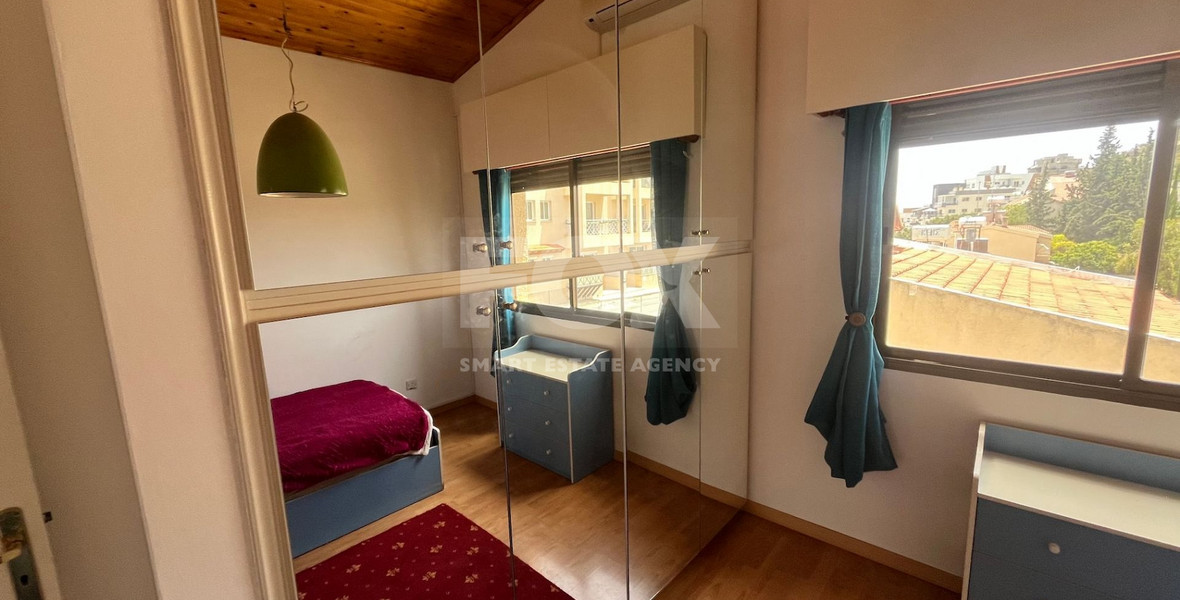 Fully Furnished Two Bedroom Apartment with Mountain View for rent in Germasogeia