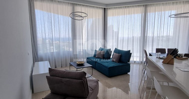Modern Two Bedroom Apartment with sea view for rent in Potamos Germasogeias