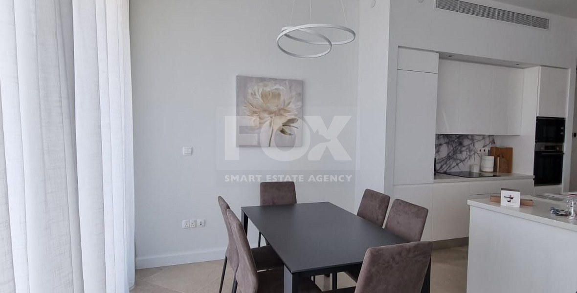 Modern Two Bedroom Apartment with sea view for rent in Potamos Germasogeias