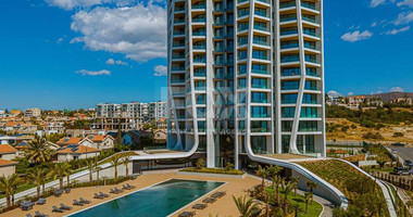 Modern Two Bedroom Apartment with sea view for rent in Potamos Germasogeias