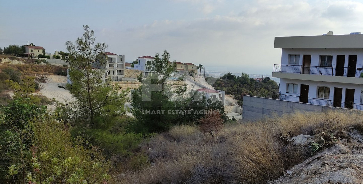 Residential plot located in quiet area at Tala Paphos Cyprus, for sale