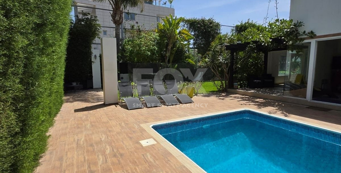 For Rent Exquisite Villa in Agios Athanasios Very Close to the Beach with Swimming Pool