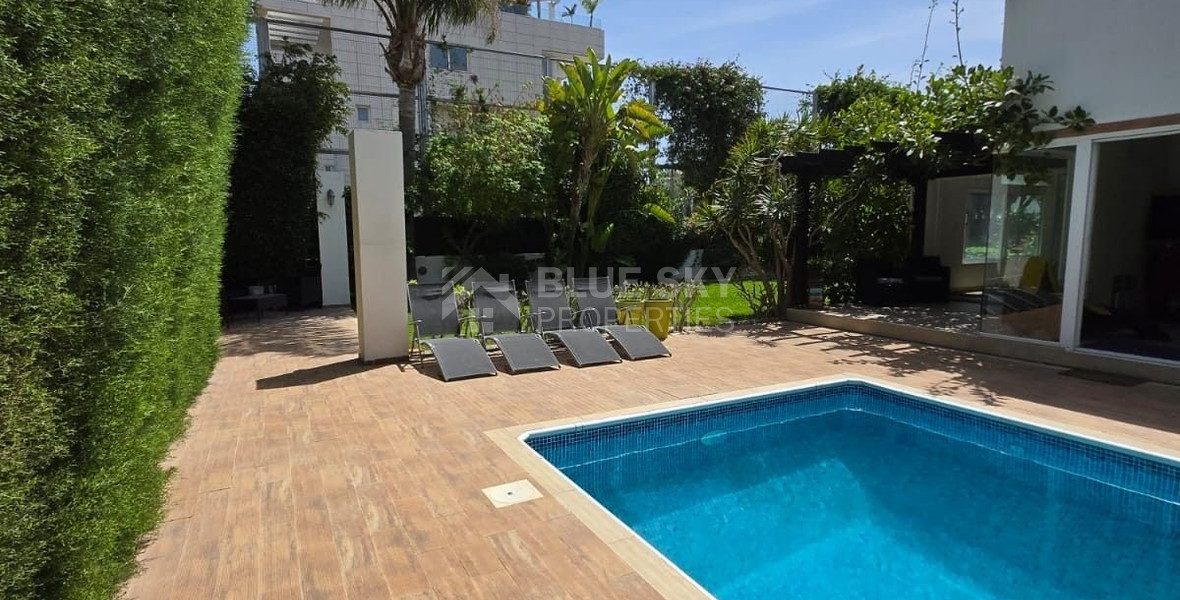 For Rent Exquisite Villa in Agios Athanasios Very Close to the Beach with Swimming Pool