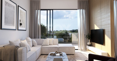 Three bedroom penthouse with private roof garden for sale in Central Mesa Geitonia