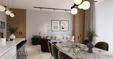 Three bedroom penthouse with private roof garden for sale in Central Mesa Geitonia