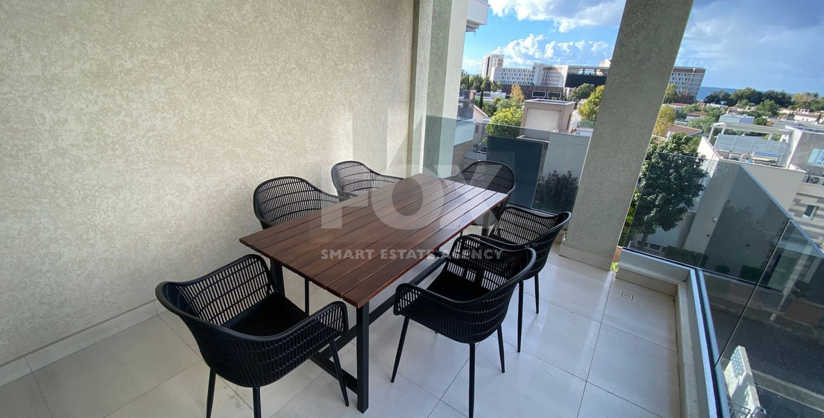 3 Bedroom Fully Furnished Duplex Apartment with communal Pool and Gym for rent in Parekklisia