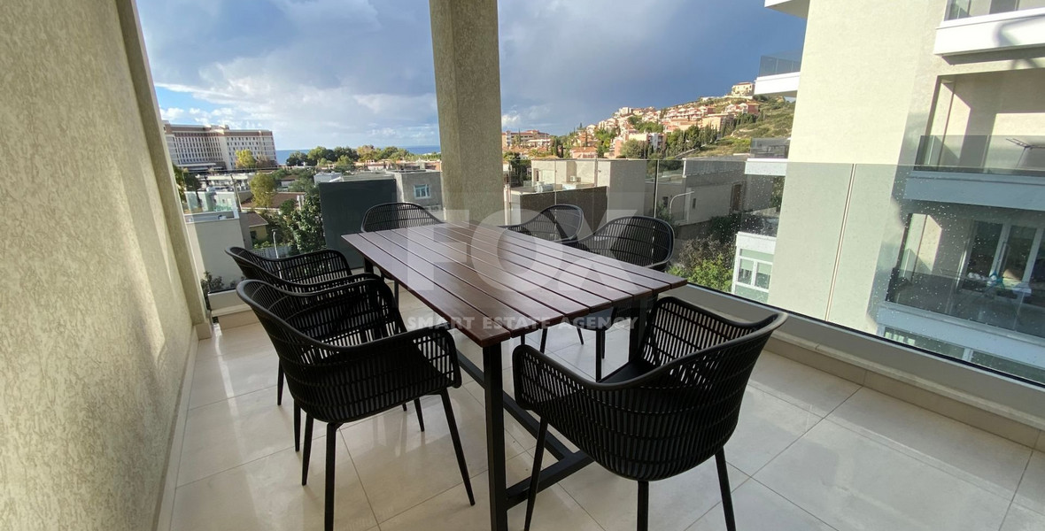 3 Bedroom Fully Furnished Duplex Apartment with communal Pool and Gym for rent in Parekklisia