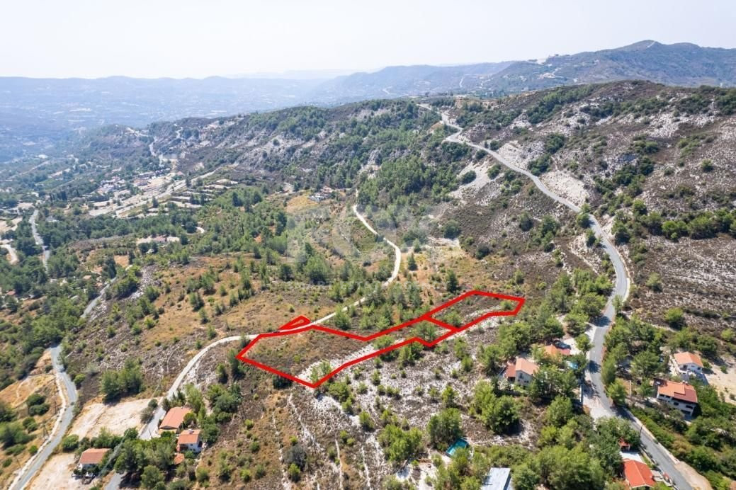 Three pieces of residential land for sale in Pera Pedi, Limassol