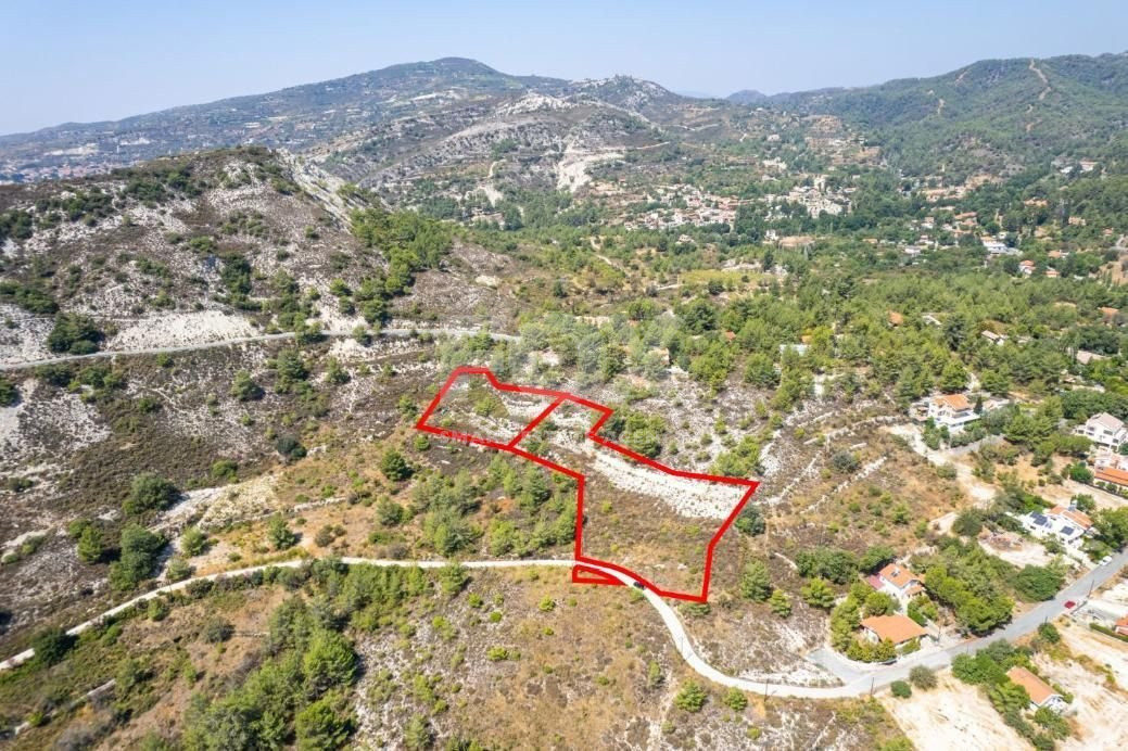 Three pieces of residential land for sale in Pera Pedi, Limassol