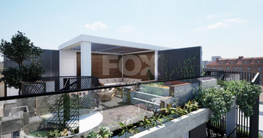 For Sale Three Bedroom Penthouse with Private Roof Garden in Katholiki, Limassol