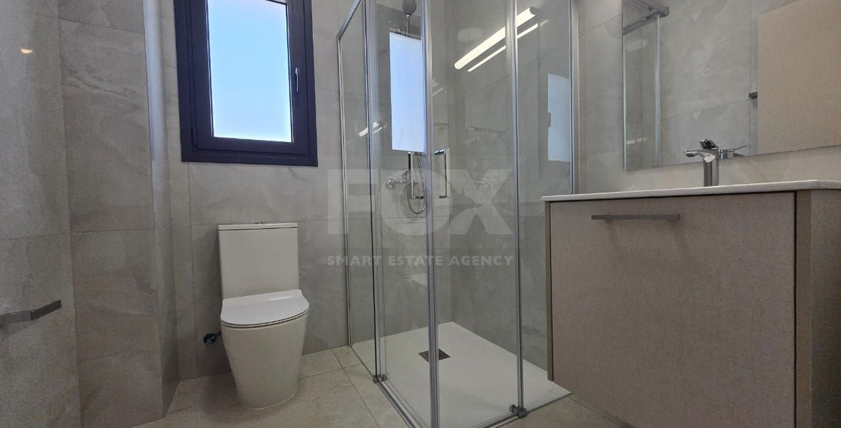 Brand new two bedroom ground floor apartment for rent in Agios Athanasios, Limassol